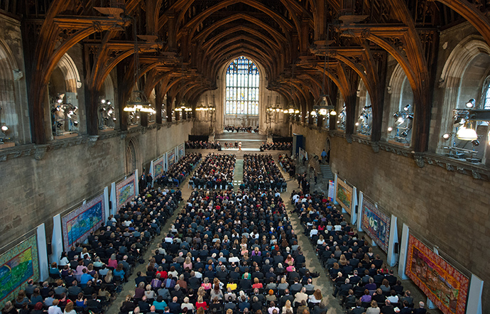 Westminster Hall, central London (AFP Photo)