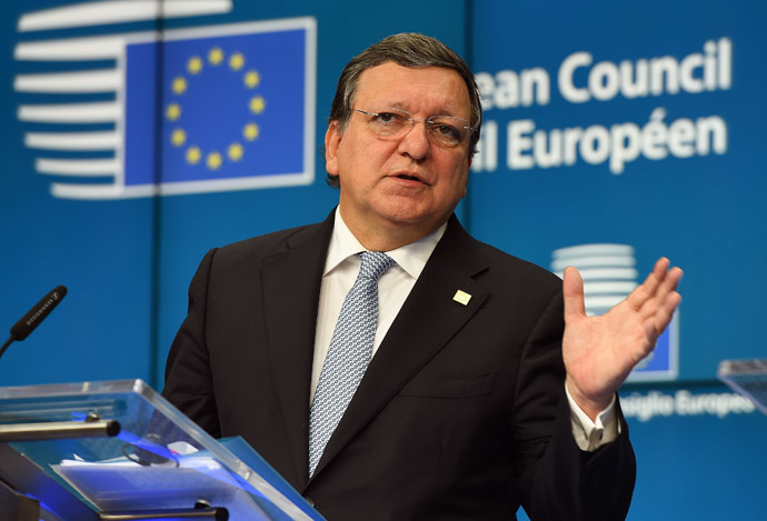 European Commission President, Jose Manuel Barroso. (AFP Photo)
