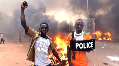 Burkina Faso chaos: Military backs army officer’s claim to power