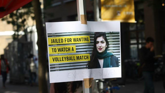 ​British-Iranian woman sentenced to year in jail after trying to attend volleyball match