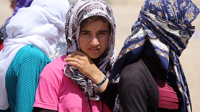'Can one take 2 slave girls?’ ISIS militants joke about selling Yazidi women (VIDEO)