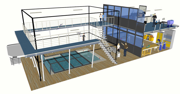 Early computer design of Aerial Robotics Lab (Copyright: Imperial College London/Rob Sidall)