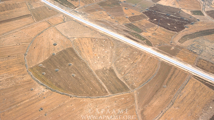 Mystery circles in hi-res: New aerial images help to unravel secrets of ancient MidEast structures