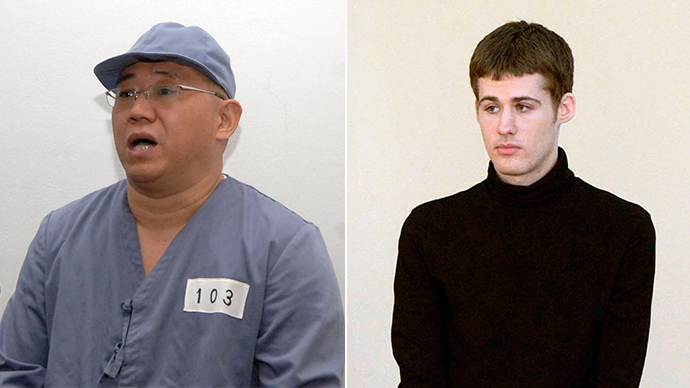 2 Americans released from N. Korea detention head home – US officials