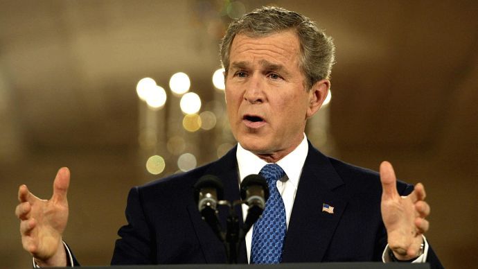 ​Bush has no regrets about Iraq invasion, except rise of ISIS