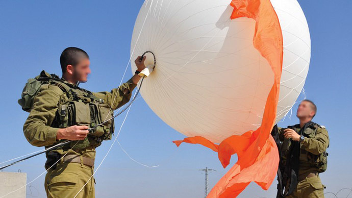 Sky eyes: Spy balloons give Israel intelligence edge in West Bank
