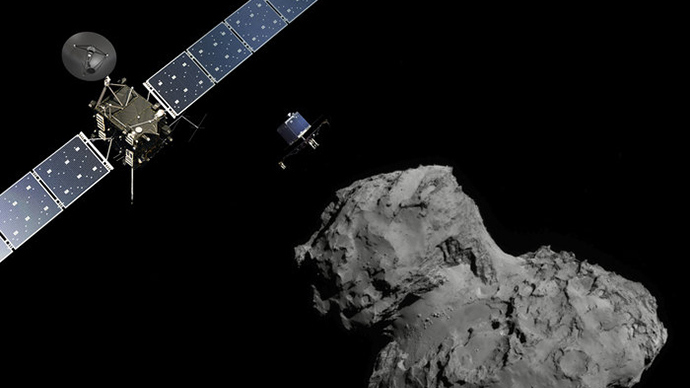 Go-go-go! Rosetta’s Philae lander descent to comet surface
