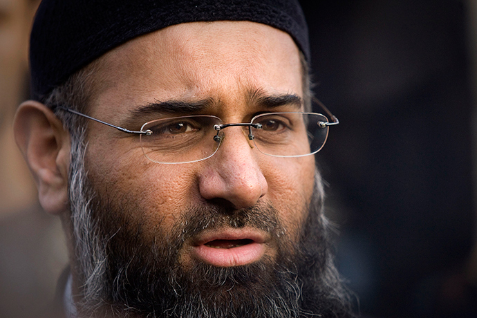 Radical Islamic preacher, Anjem Choudary. (Reuters / Tal Cohen)