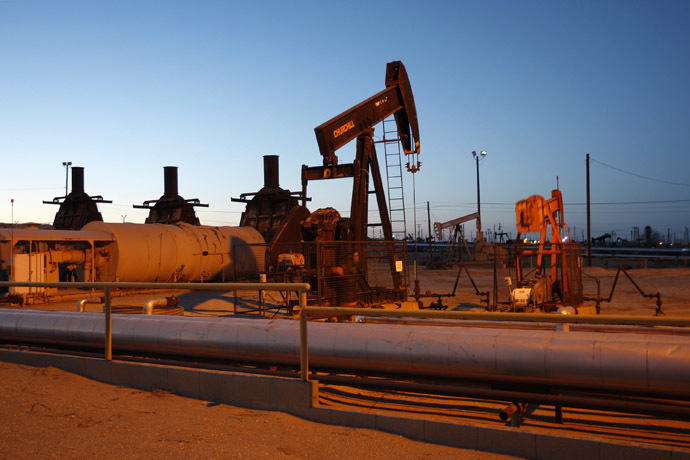 Oil and gas shale formations near McKittrick, California. David McNew/Getty Images/AFP