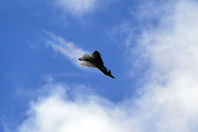 A Eurofighter Typhoon (AFP Photo / Carl Court)