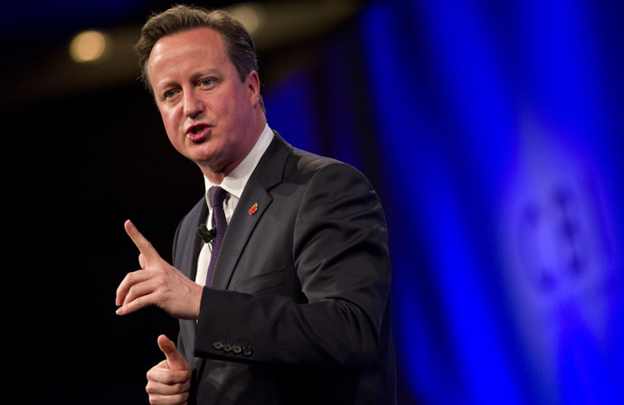 British Prime Minister David Cameron (AFP Photo/Justin Tallis)
