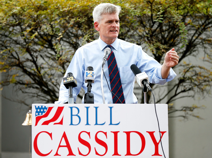 U.S. Sen candidate and U.S. Rep. Bill Cassidy (Sean Gardner / Getty Images / AFP)