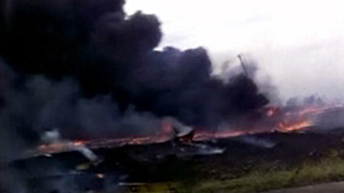 Shocking amateur footage shows MH17 crash aftermath (VIDEO)