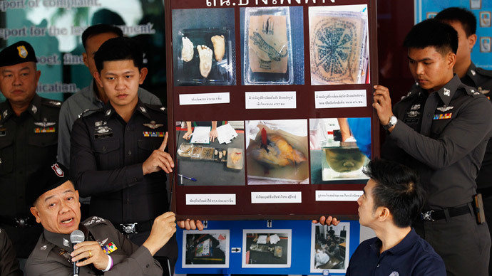 ​2 US men on run after attempt to mail body parts from Bangkok