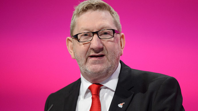 Britain's General Secretary of Unite the Union Len McCluskey.(AFP Photo / Leon Neal)