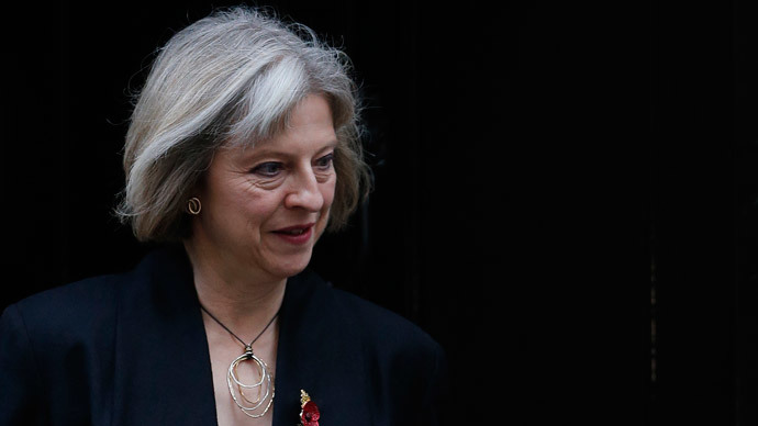 Britain's Home Secretary Theresa May.(Reuters / Suzanne Plunkett)