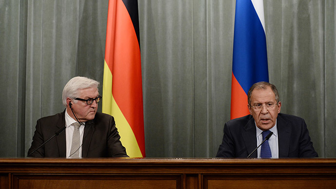 Russia, Germany call for national dialogue in Ukraine