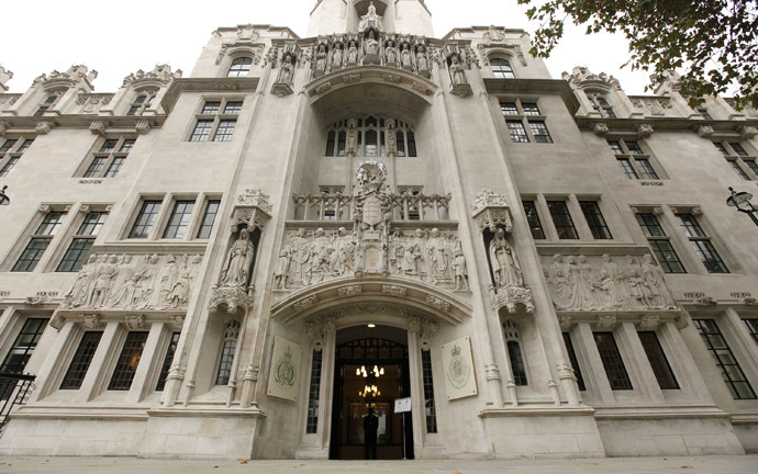 The Supreme Court of the United Kingdom (AFP Photo/Shaun Curry)