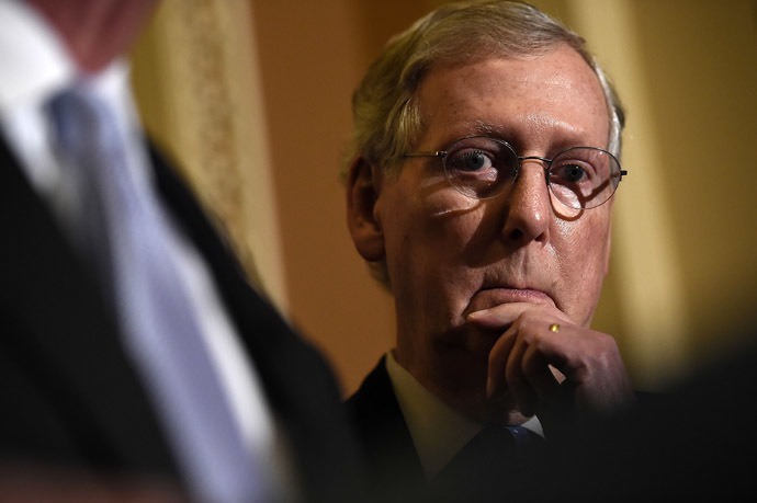 Senate Minority Leader Mitch McConnell (R-KY) (Win McNamee/Getty Images/AFP)