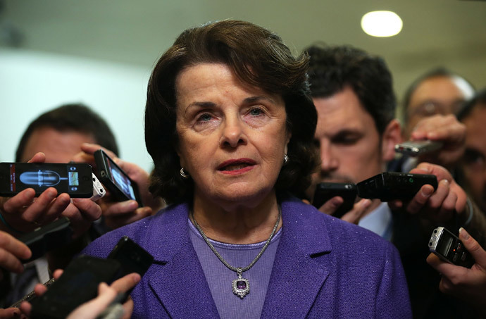 U.S. Select Committee on Intelligence chairwoman Sen. Dianne Feinstein (Alex Wong / Getty Images / AFP)