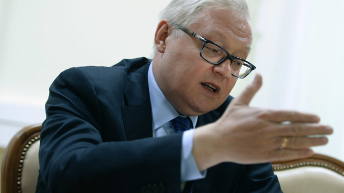 Russian Deputy Foreign Minister Sergey Ryabkov.(RIA Novosti / Valeriy Melnikov)