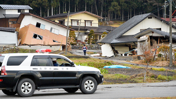 Dozens injured as 6.8 earthquake jolts central Japan (PHOTOS, VIDEO)