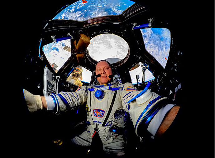 Russian cosmonaut Oleg Artemyev. (Image from artemjew.ru)