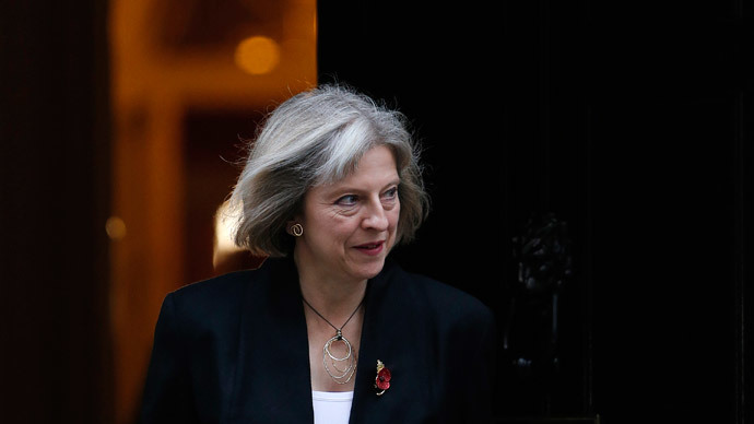 Britain's Home Secretary Theresa May.(Reuters / Suzanne Plunkett)