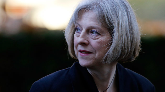 Britain's Home Secretary Theresa May.(Reuters / Suzanne Plunkett)