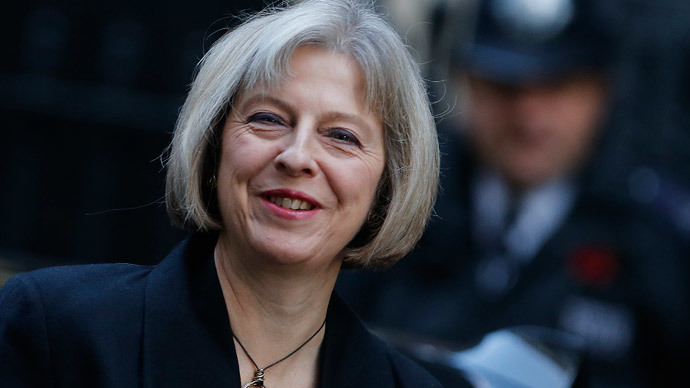 Britain's Home Secretary Theresa May.(Reuters / Suzanne Plunkett)
