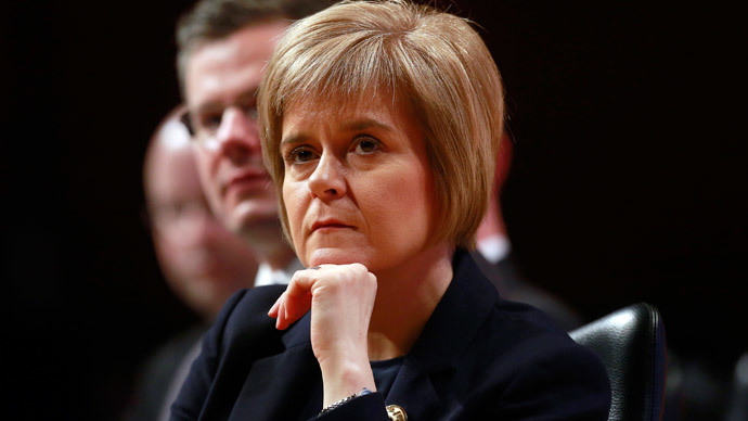 Newly elected party leader Nicola Sturgeon.(Reuters / Cathal McNaughton)