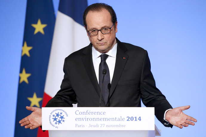 French President Francois Hollande (AFP Photo/Michel Euler)