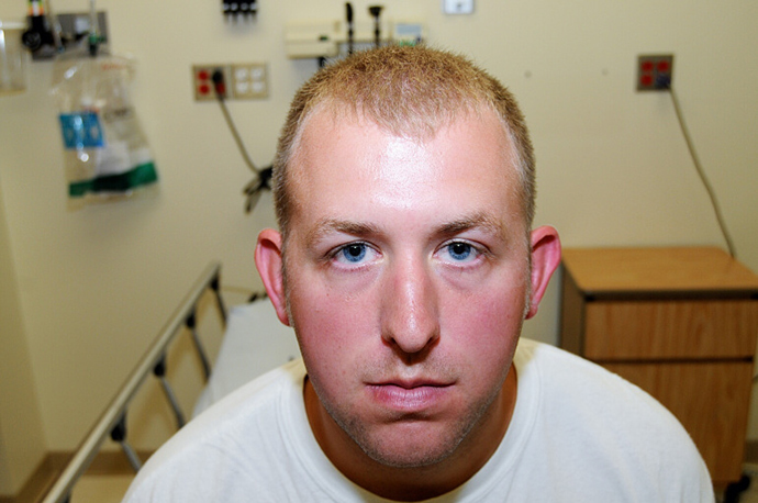 This undated hand out photograph released November 24, 2014 by the office of St. Louis County Prosecuting Attorney Robert McCullough shows police officer Darren Wilson (AFP Photo / St. Louis County Prosecutor's Office)