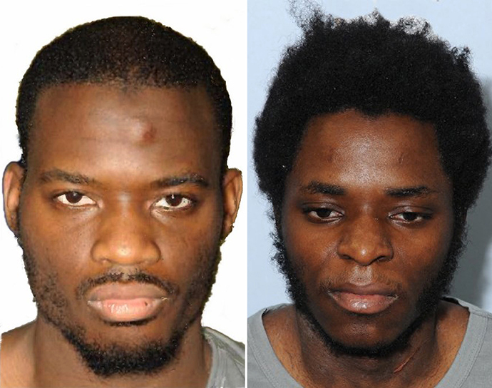 Michael Adebolajo (L) and Michael Adebowale (AFP Photo / Metropolian Police)