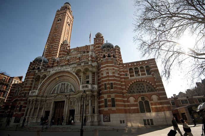 Westminster Cathedral is seen in central London. ((AFP Photo/Ben Stansall)