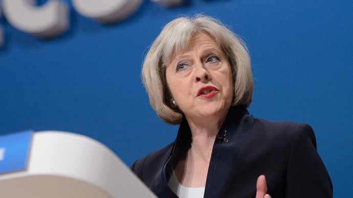 British Home Secretary Theresa May (AFP Photo/Leon Neal)