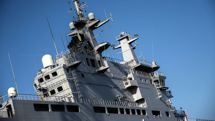 Hi-tech gear stolen from Russia’s Mistral warship in France