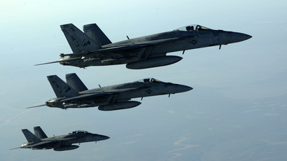 US coalition launches 55 airstrikes on ISIS over weekend