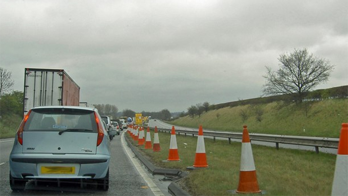 A1 road in UK’s north shut down after ‘explosion’