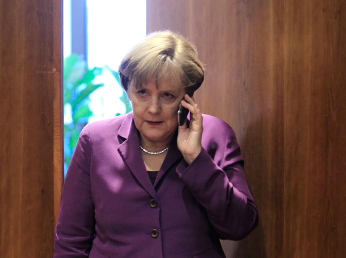 Germany's Chancellor Angela Merkel (Reuters / Yves Herman)