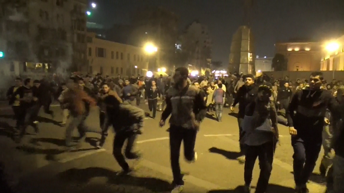 At least two killed during Mubarak verdict protest near Tahrir Square
