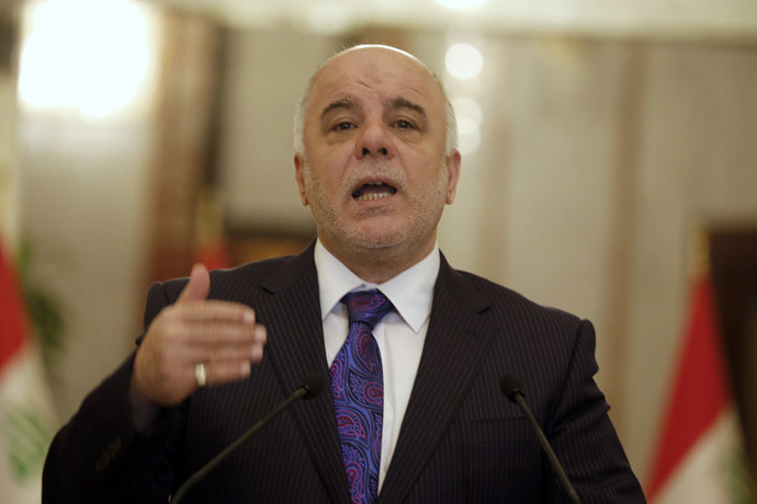Iraqi premier Haidar al-Abadi (AFP Photo / Sabah Arar)