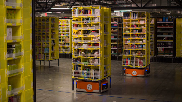 Amazon unleashes 15,000 hauler robots for Cyber Monday packaging