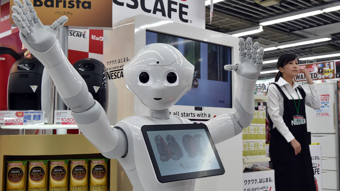 Pepper store japanese robot