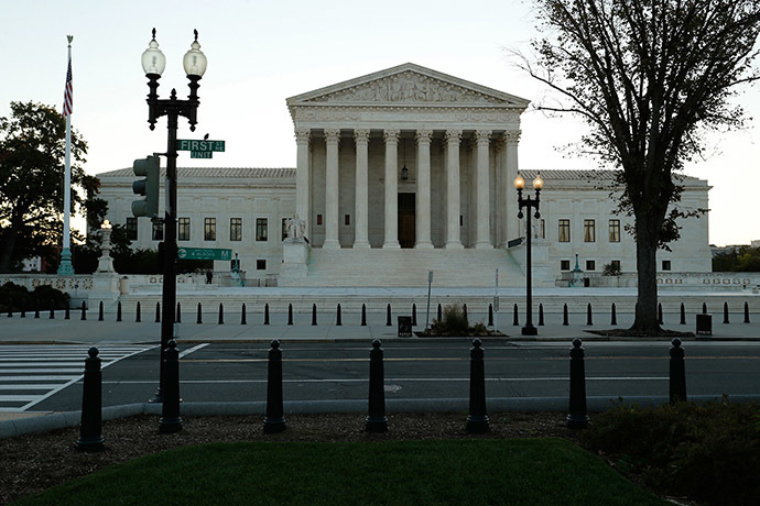 A general view of the U.S. Supreme Court building. (Reuters/Jonathan Ernst)