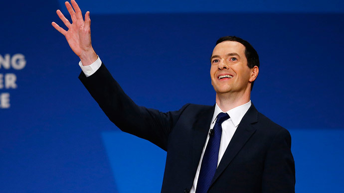 Britain's Chancellor George Osborne (Reuters / Darren Staples)