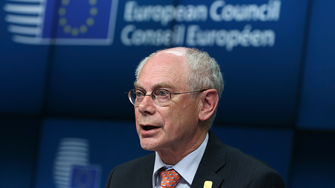 Gravy train: Retired EU president Van Rompuy gets a whopping $600k+ payoff