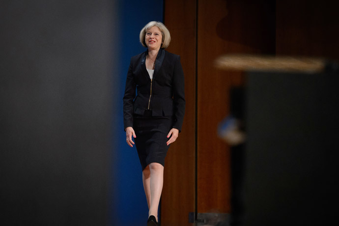 British Home Secretary Theresa May (AFP Photo / Leon Neal)