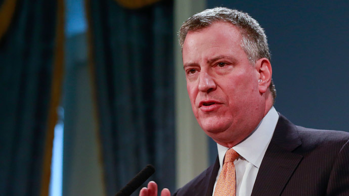 New York Mayor Bill de Blasio (Reuters / Shannon Stapleton)