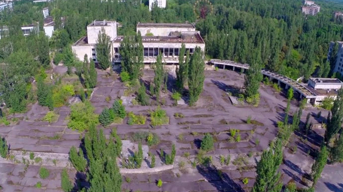 Haunting: Rare Chernobyl drone footage reveals devastation in Pripyat exclusion zone
